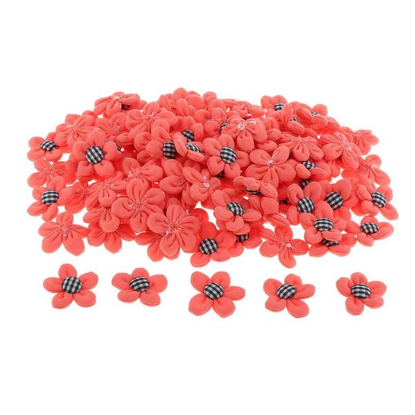 

craft tools 100 pieces flower applique embellishments handmade flowers hat decoration