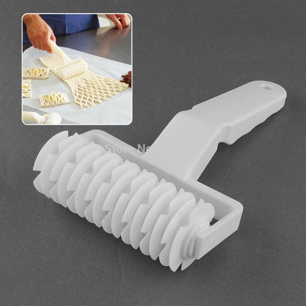 

baking & pastry tools fashion quality plastic tool cookie pie pizza lattice roller cutter craft