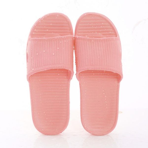 

slippers soft summer sports beach shower sandals home bath women men shoes, Black