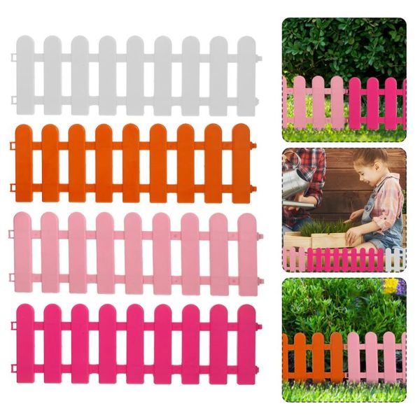 

fencing, trellis & gates 4pcs fences garden courtyard decorative border