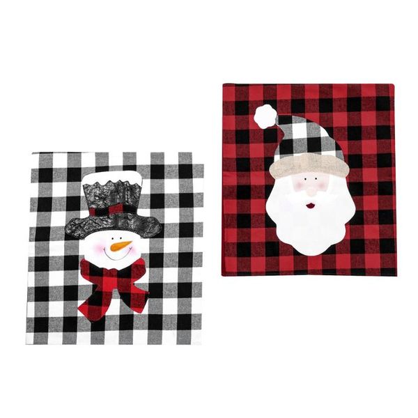

chair covers 2pcs decorative adorable christmas back