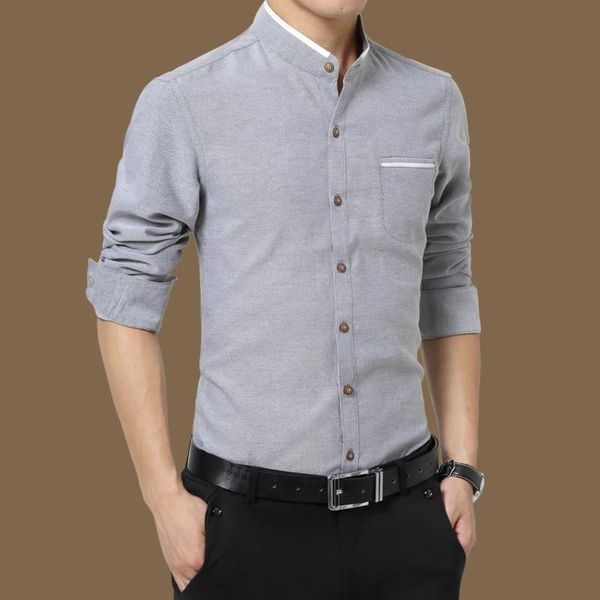 

2021 new autumn winter long sved slim and plush shirt leisure busins cloth men's fashion, White;black