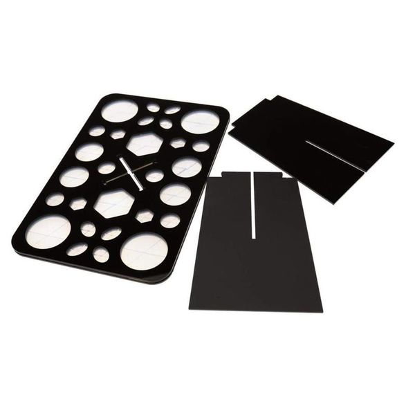

storage bags hole cosmetic brush cleaning rack silicone 6 cavity half ball mould diy chocolate cupcake cake muffin baking mold