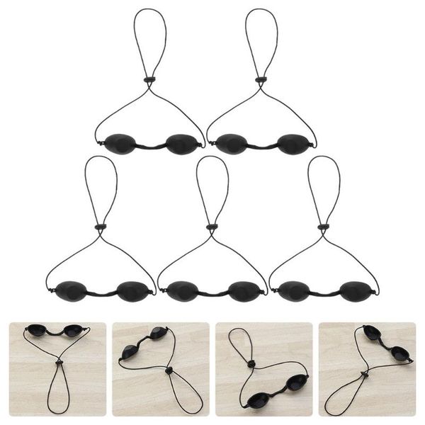 

outdoor eyewear 5pcs beauty protective eye mask silicone shading goggles sunbathing