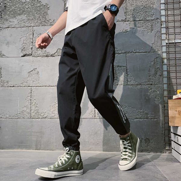 

men's pants plus size summer joggers men streetwear harem black beige sweatpants male loose trousers 6xl 7xl 8xl r9as