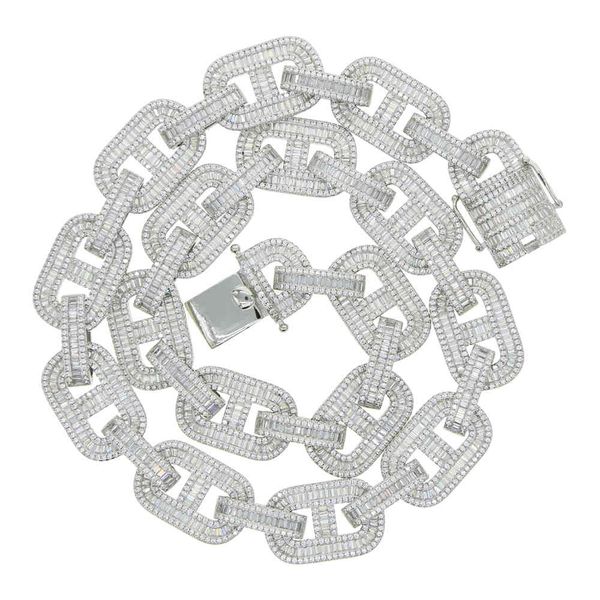 

2021 wholesale men coffee bead necklace with cz paved boy hip hop cuban chain necklace jewelry for party birthday jewelry gift x0509, Black