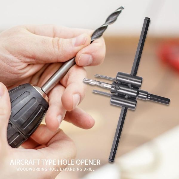 

professional drill bits opener metal wood circle hole woodworking saw bit glass drilling tool aircraft type cutter