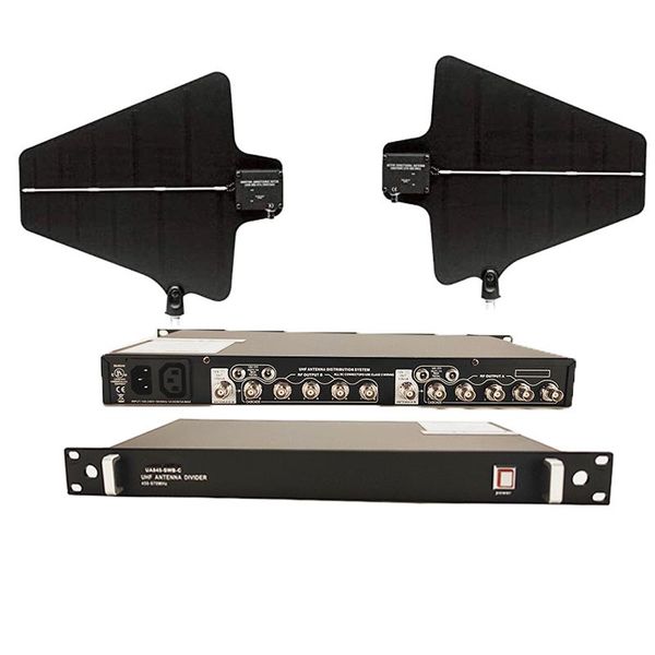 

microphones selling antenna distribution wireless microphone antena distributor 4 & 5 channels signal