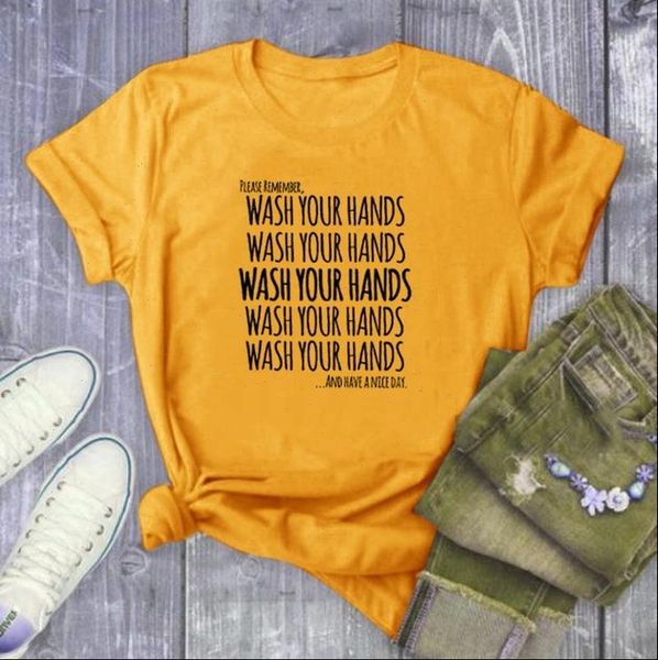 

please remember letter print t shirt women short sleeve o neck loose tshirt 2020 summer women tee shirt camisetas mujer, White