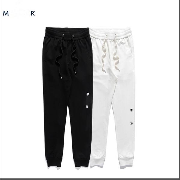 

2021 summer new fashion anime thin section pants men casual trouser jogger bodybuilding fitness sweat time limited sweatpants, Black