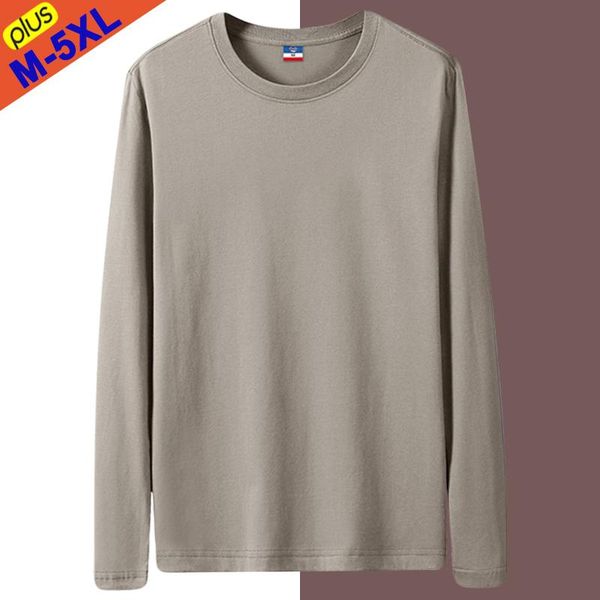 

men's t-shirts long sleeve men women solid 100% cotton basic tshirts male female slim tee shirt plus size sweatshirt, White;black