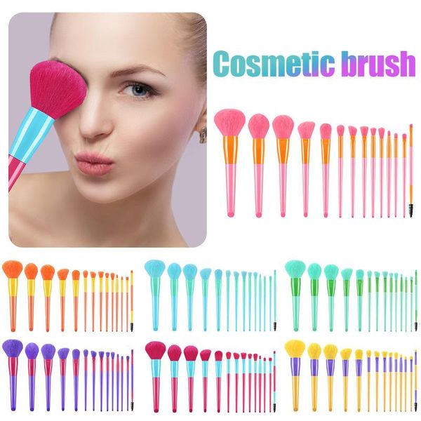 

makeup brushes 14 candy super sweet set eye shadow brush mascara eyebrow make up beauty cosmestic
