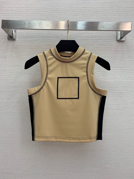 

120 2021 spring brand same style regular sleeveless crew neckvest pullover women clothes weinishi, White;black