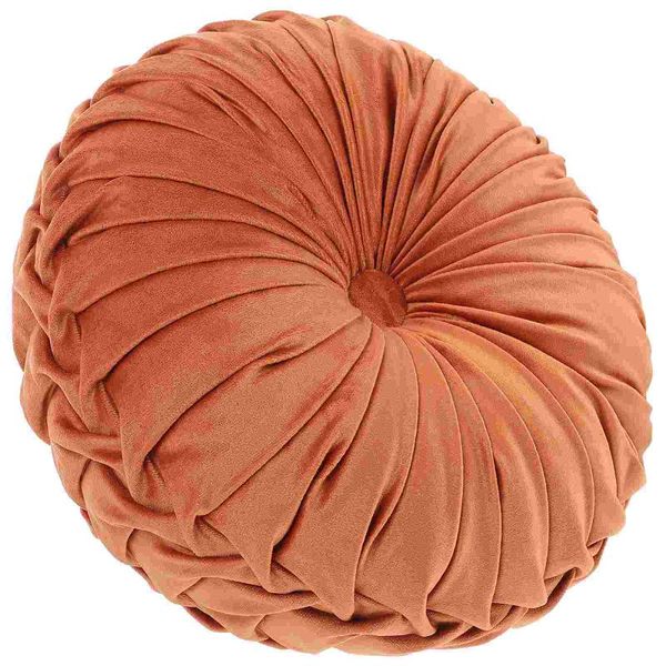 

cushion/decorative pillow 1pc premium sofa pleated cushion floor simple color