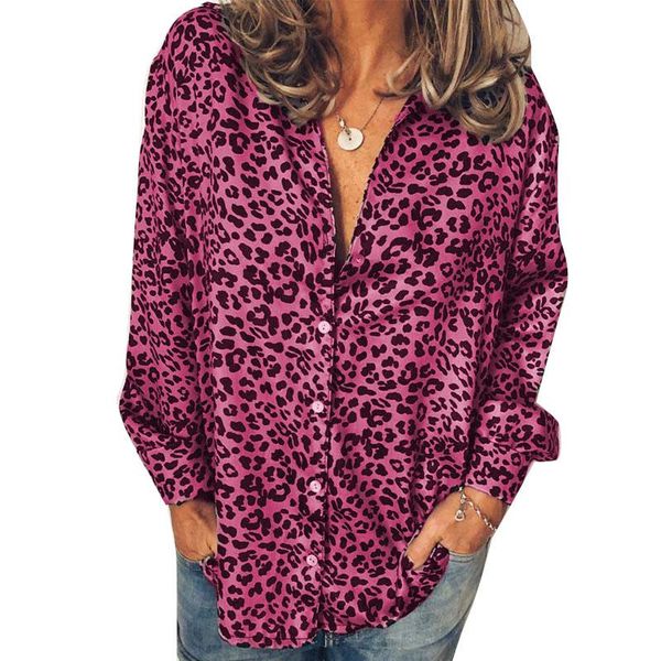 

maternity & tees leopard blouse fashion long sleeve dames streetwear women v neck shirt ladies ol party blusas femininas elegante p, White