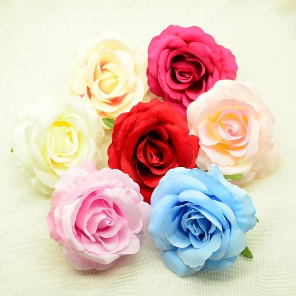 

5pcs artificial flowers for christmas wreath home wedding decor accessories diy gifts box fake plastic silk flowers velv jllpvq