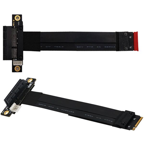 

high speed m.2 ngff nvme key m to pcie 3.0 x4 riser card pci express