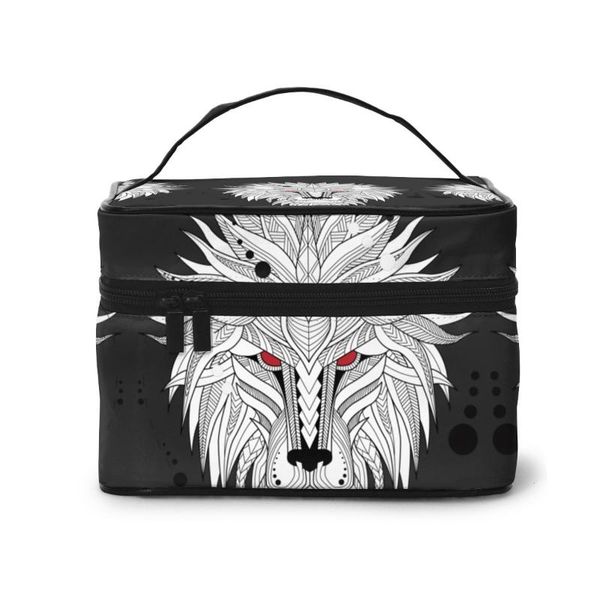 

multifunction travel cosmetic bag neceser women the greast lion totem makeup bags make up cases