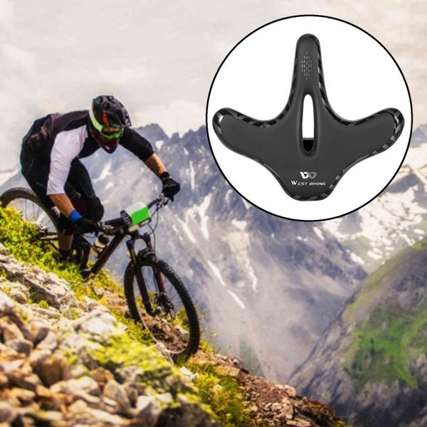 

bike saddles comfort mtb padded absorption extra wide cycling pad pu