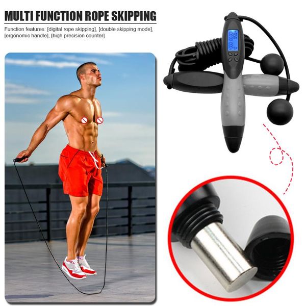 

keep slim body fitness home exercise electronic jump rope home exercise training fitness equipment skipping ropes