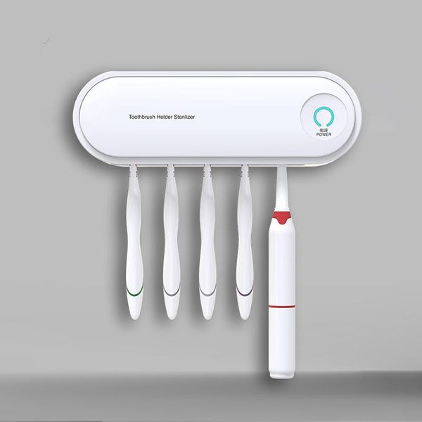 

toothbrush holders uv holder drying sterilization disinfection storage shelves multifunction sterilizer bathroom accessories