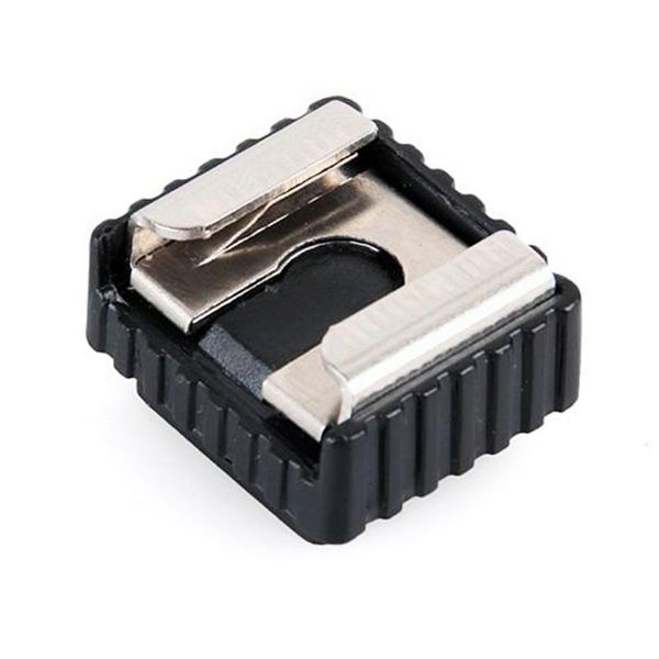 

shoe mount adapter to 1/4\" screw thread for studio light tripod lamp holder flash adapter camera metal