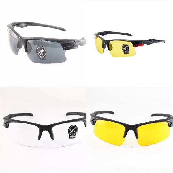 

12u outdoor cycling anti insect anti radiation polarized sun night goggles sun glassessunglasses sunglassesvision glasses night vision, White;black