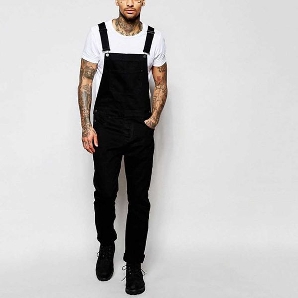 JAYCOSIN Mode Herren Jeans Overalls High Street Distressed Denim Latzhose Für Mann Hosenträger Hosen Größe S-XXXL dropship802 X0621