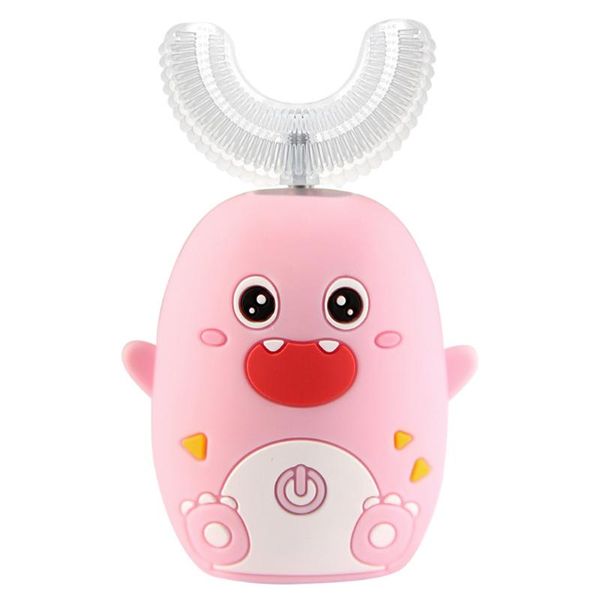 

smart electric toothbrush 1pc u shape cartoon adorable kid kids tooth cleaner