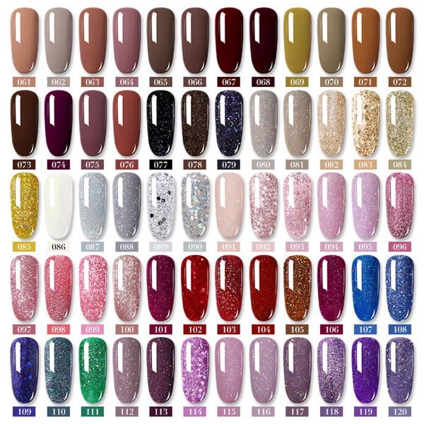 

full lamp set for news choose 20/10 color gel polish kit electric nail drill machine nails glitter sequin art