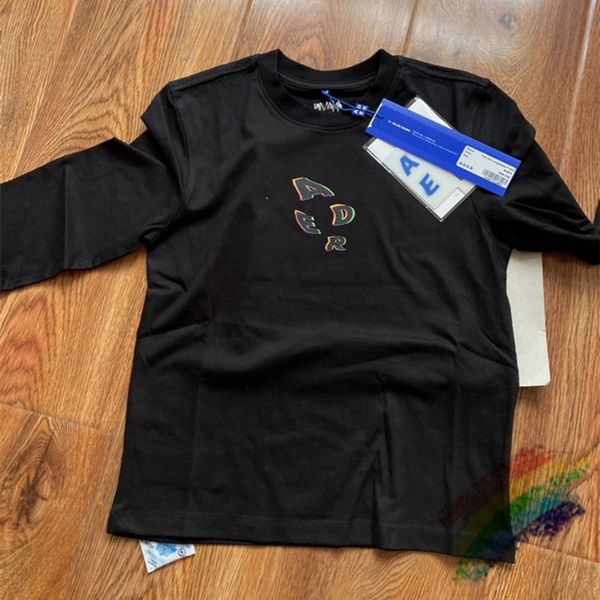 

2021 new aw ader error tights t-shirts women men 1:1 phantom letter printing long sleeve adererror tee rg0a, White;black