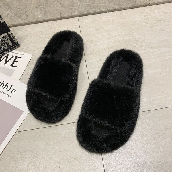 

2020 trendy ladies sandals summer plush slippers slippers multicolor casual shoes light soled fashion shoes indoor slippers35-39