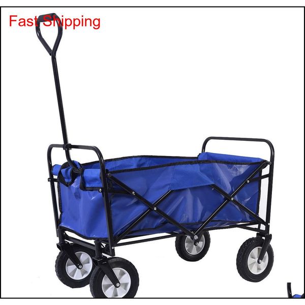 

collapsible folding wagon cart garden buggy shopping beac qylohr toys2010