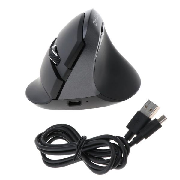 

mice rechargeable bluetooth 4.0 vertical optical mouse with usb receiver