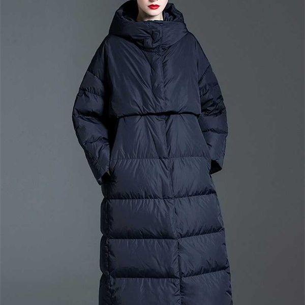 Winter Women's High-Quality Baixe Jacket Solto Casual Puffer Plus Size 10XL Quente e elegante jaqueta de inverno 211126