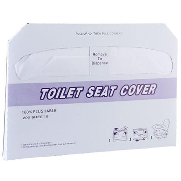 

800pcs soluble water disposable toilet pad, wood pulp toilet seat, disposable paper