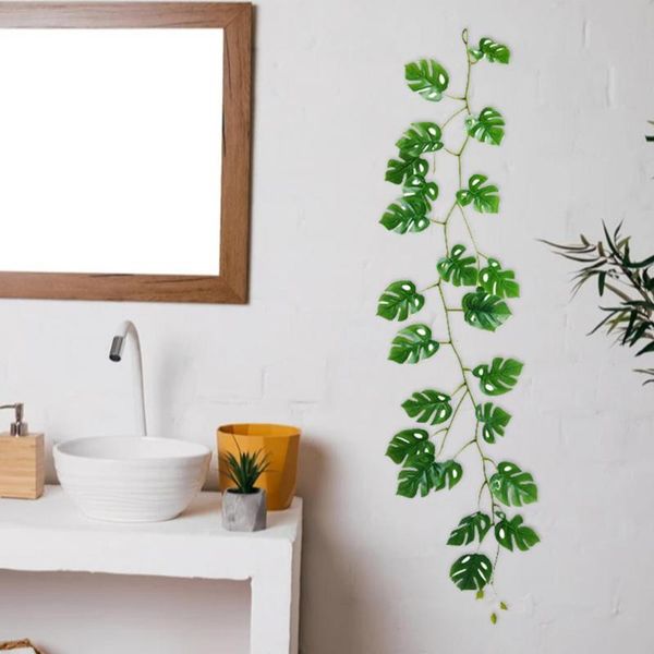 

decorative flowers & wreaths artificial rattan vivid beautiful handmade simulation fake convenient