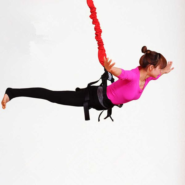 Fasce di resistenza per yoga anti-gravità aerea Bungee per interni Corda di sospensione Palestra Attrezzature per il fitness Cintura da allenamento appesa per danza H1026