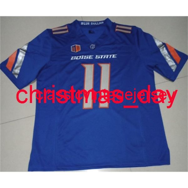 

stitched boise state jersey 3 styles embroidery custom xs-5xl 6xl, Black