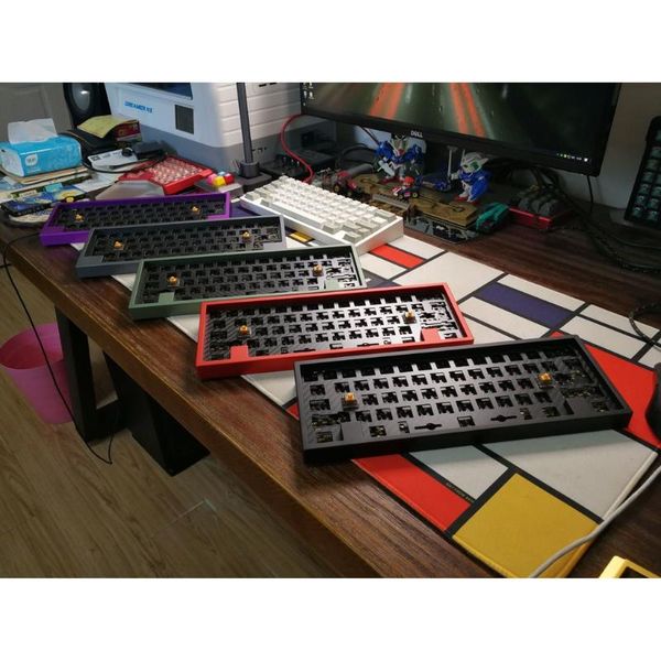 

s58m mechanical keyboard kit customized keyboard