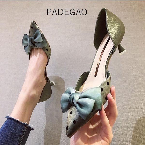 

dress shoes womens 2021 high heels fashion ol casual korean elegant women, Black