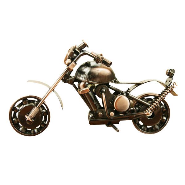 Kreative Roller Metall Handwerk DIY Motorrad Handwerk für Freund Geburtstag beste Geschenk Home Dekoration Zubehör Tisch Figur