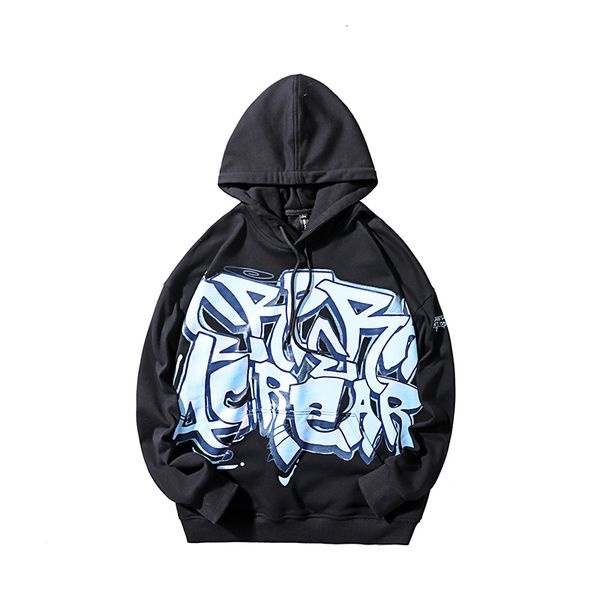 

2021 new fashion mens hoodies printed tattoo sweatshirt hoodie harajuku autumn streetwear casual tracksuit udt5, Black
