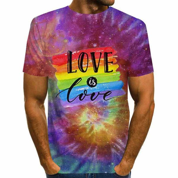 

new color oil painting 3d digital printing men's short sleeve t-shirt, White;black