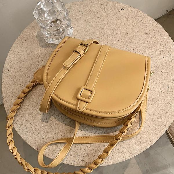 

cross body spring and summer solid color flip high-quality pu leather women's designer handbag shoulder messenger bag purses