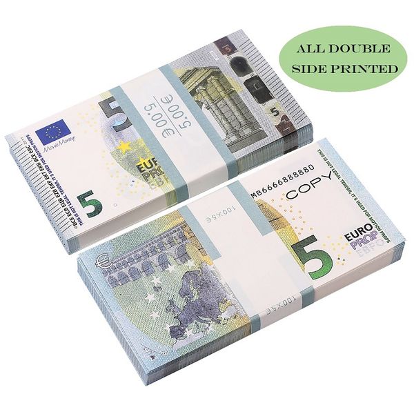 

fake money billet euro ticket funny joke paper toy for kids christmas gifts movie game kids school students copy notes