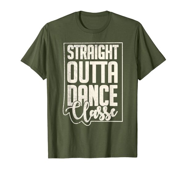 

straight outta dance class shirt funny dancing gift tees t-shirt, White;black