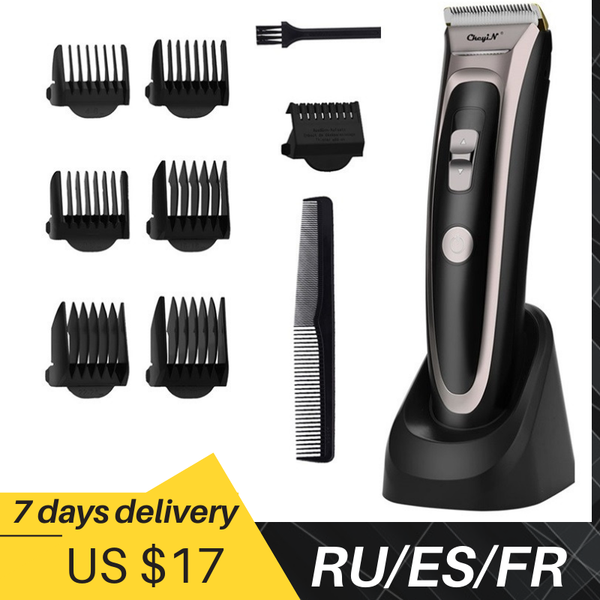 

hair clippers ckeyin professional trimmer lcd display rechargeable cordless clipper barber cutting machine low noise haircutter