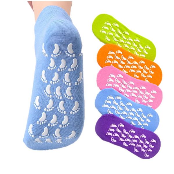 

sports socks yoga woman professional anti slip sport silicone gym pilates ballet sock fitness durable, Black