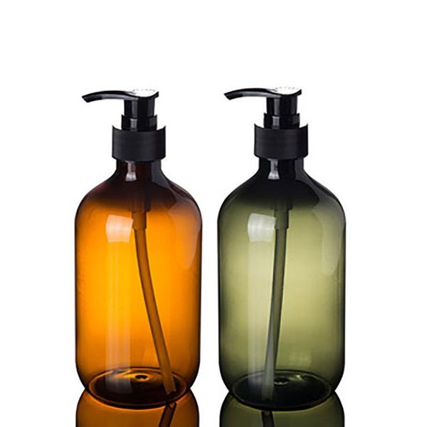 

liquid soap dispenser facial cleanser organize bottle shampoo shower gel and lotion storage bottles 500ml